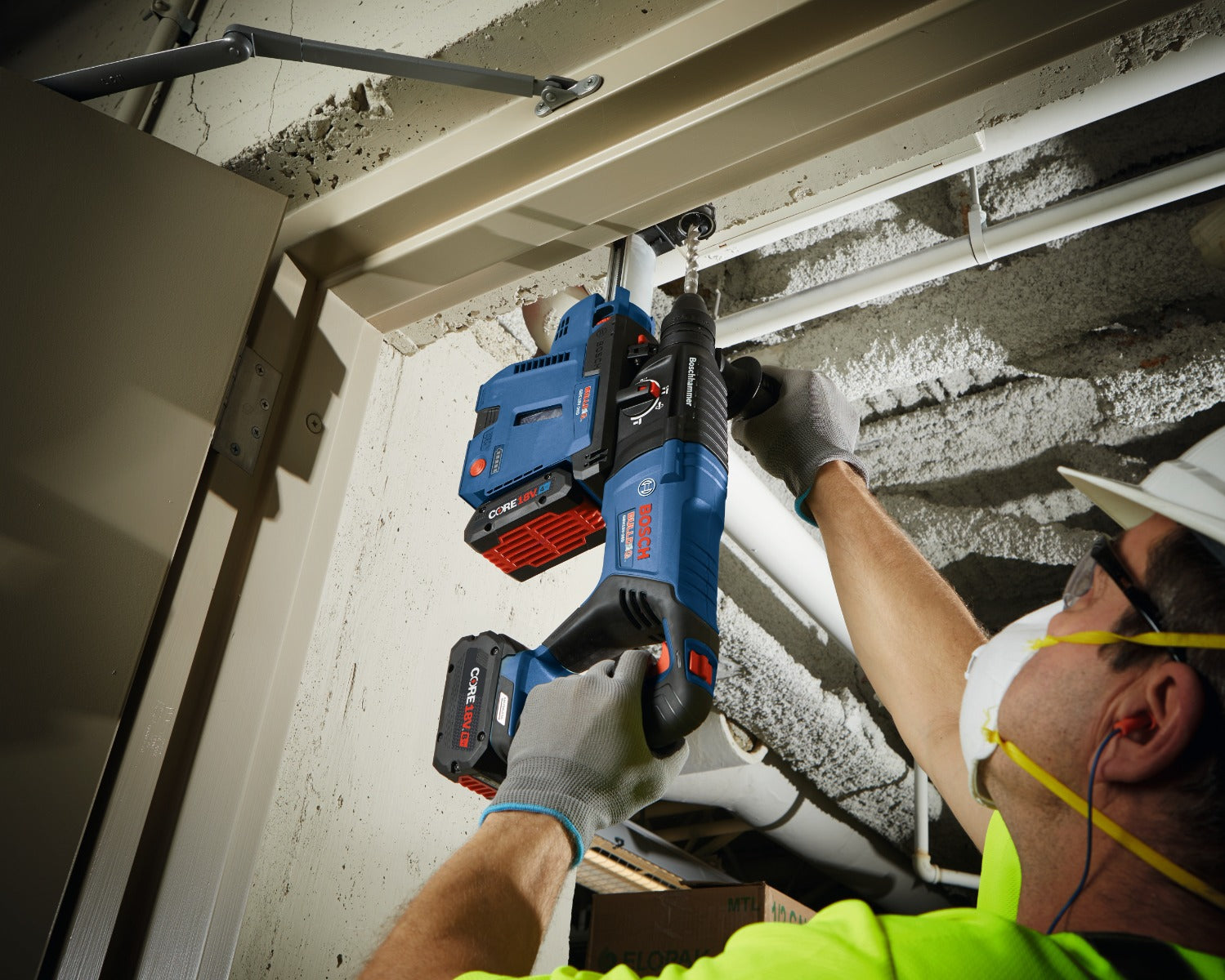 Bosch 18V 1" SDSplus D-Handle Rotary Hammer w/ Battery GBH18V-26DK15