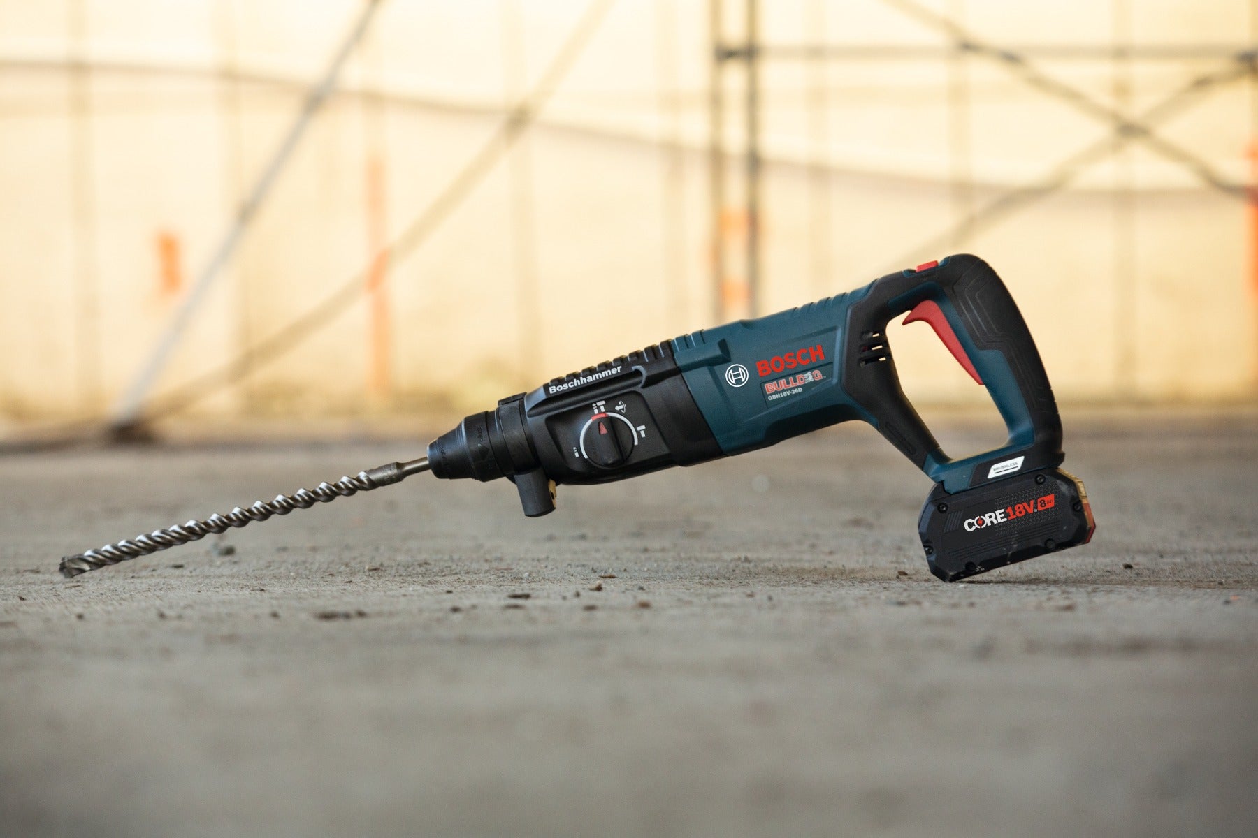 Bosch 18V Brushless 1" SDSplus D-Handle Rotary Hammer (Bare) GBH18V-26DN