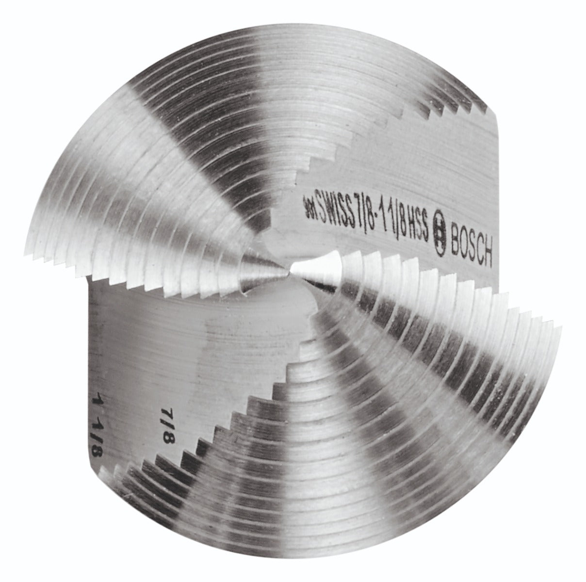 Bosch 1/4 in. to 1-3/8 in. High-Speed Steel Turbo Step Drill Bit