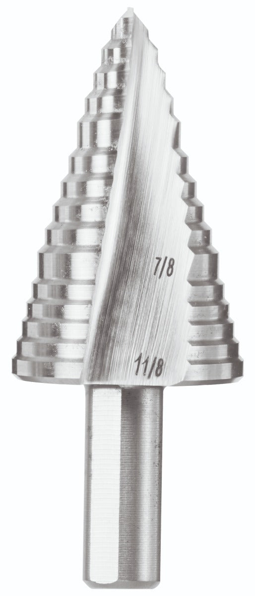 Bosch 1/4 in. to 7/8 in. High-Speed Steel Turbo Step Drill Bit
