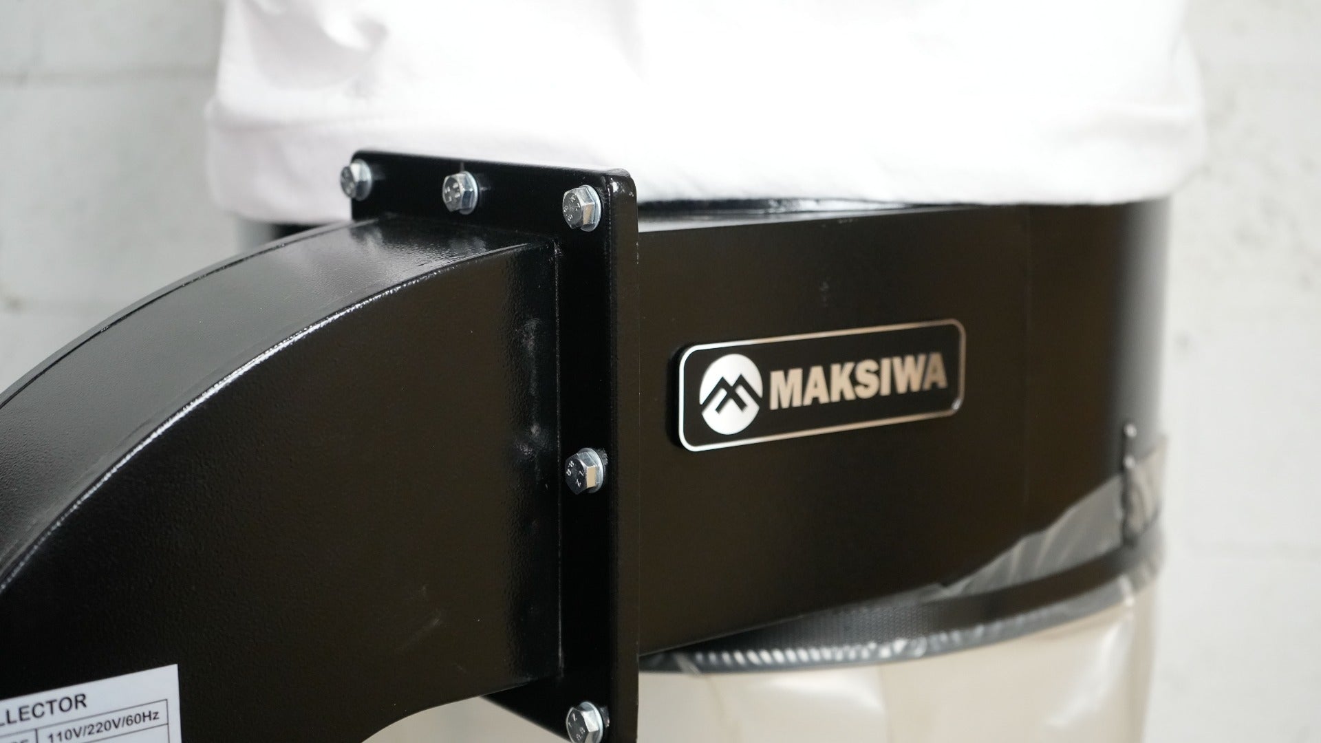 Maksiwa Dust Collector, 3HP, 3 Entries, 1 Phase CPD/3.C