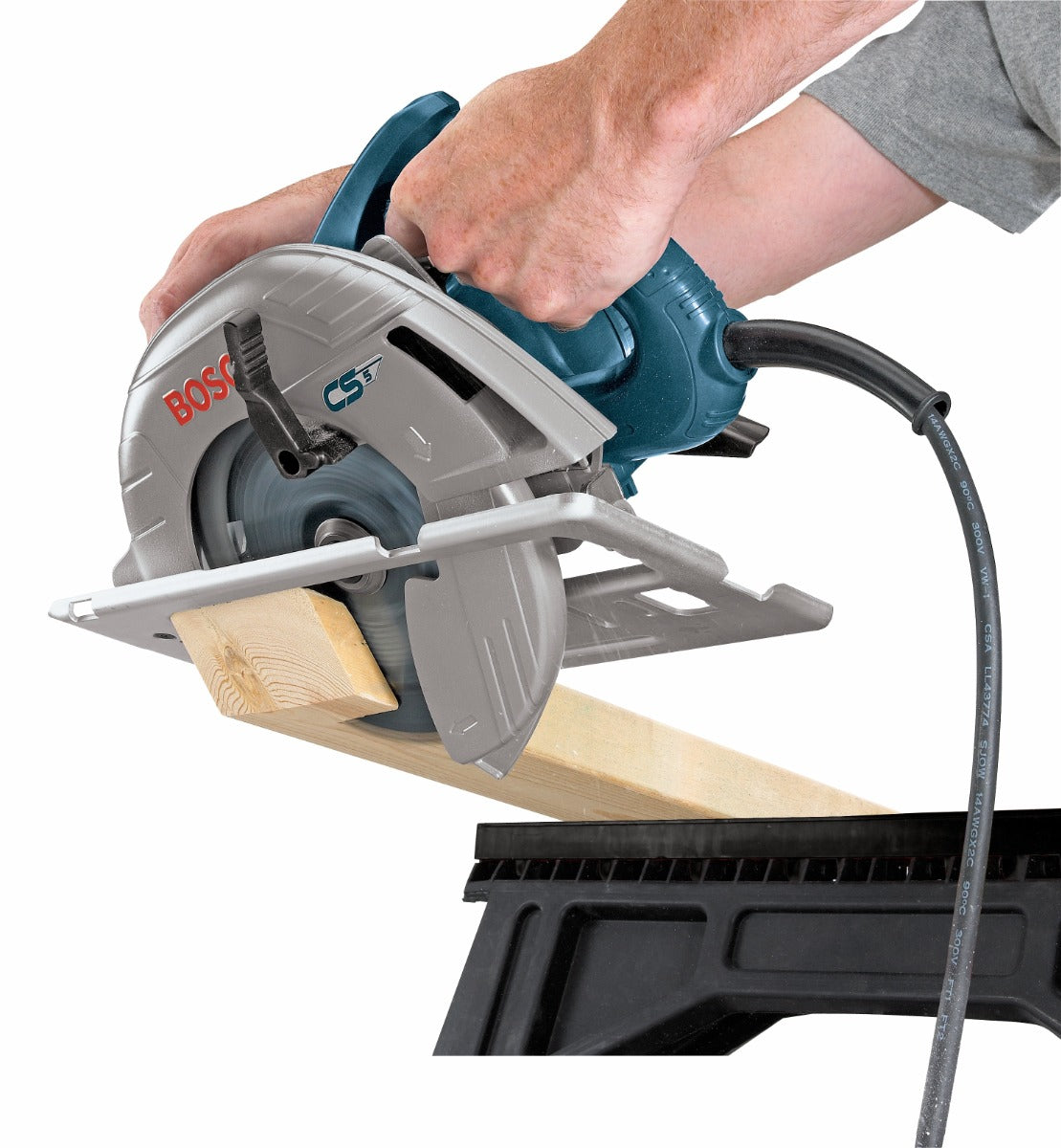 Bosch 7-1/4" Blade-Left Circular Saw, 15A CS5