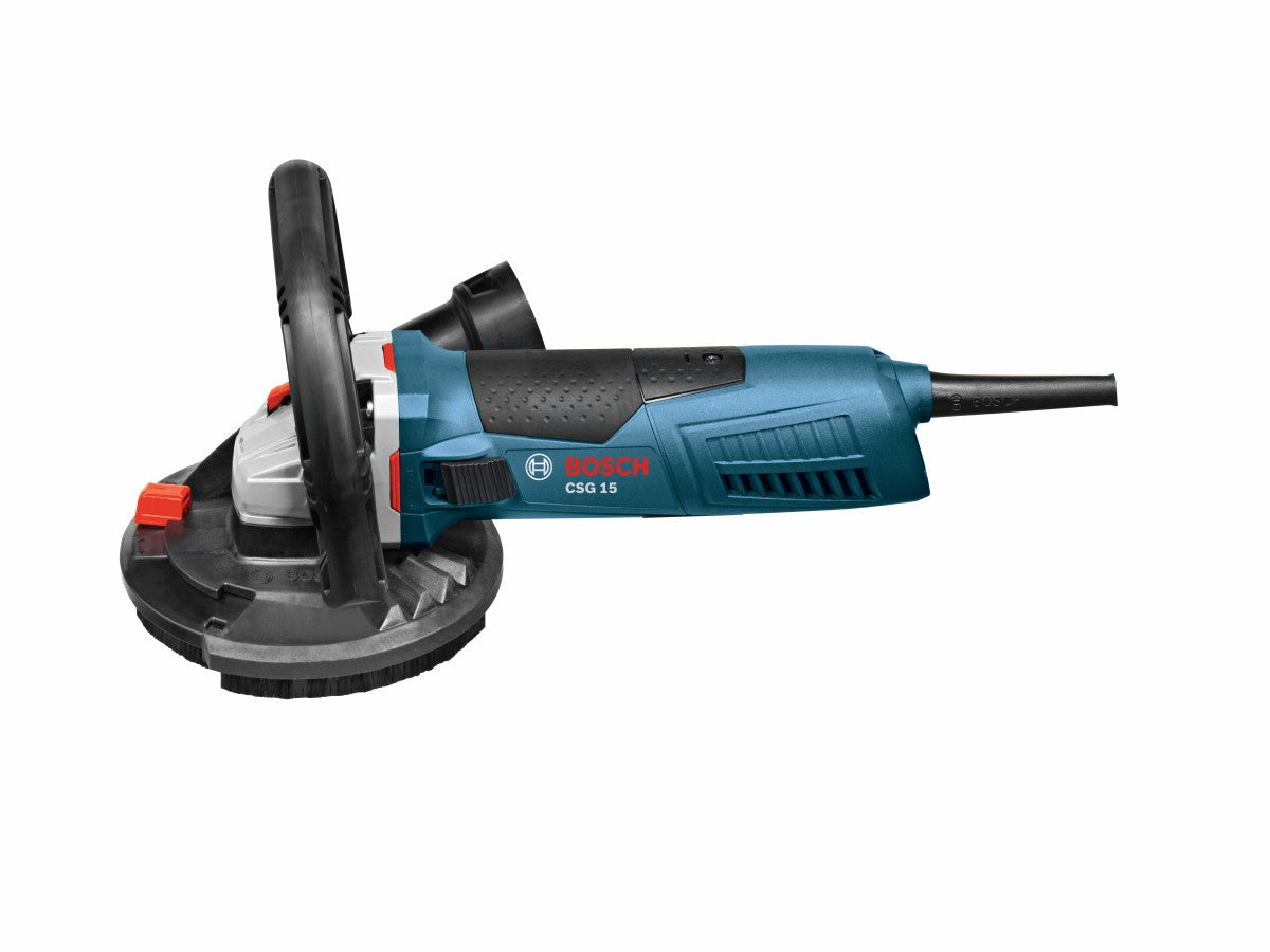 Bosch 5" Concrete Surfacing Grinder w/ Dust Shroud CSG15
