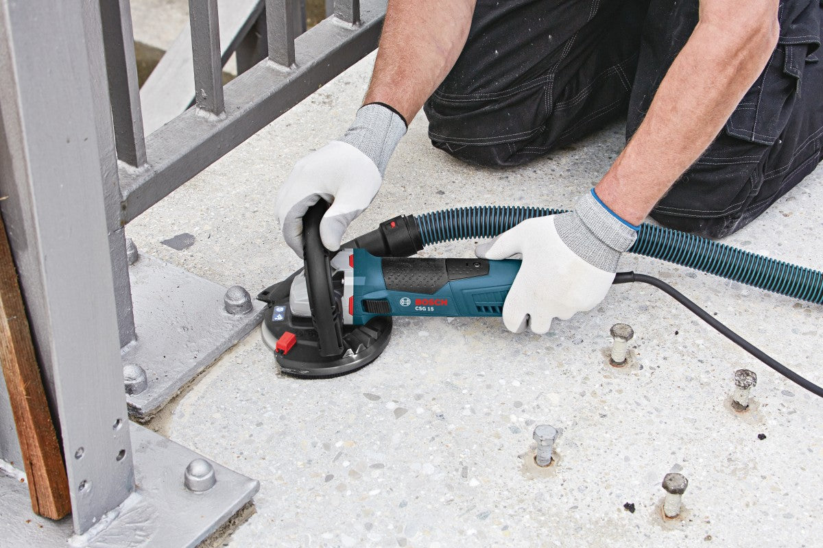 Bosch 5" Concrete Surfacing Grinder w/ Dust Shroud CSG15
