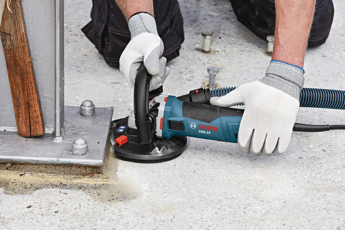 Bosch 5" Concrete Surfacing Grinder w/ Dust Shroud CSG15
