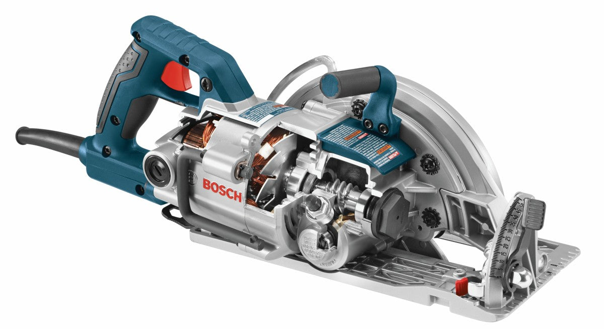 Bosch 7-1/4" Blade-Left Worm-Drive Circular Saw, 15A CSW41