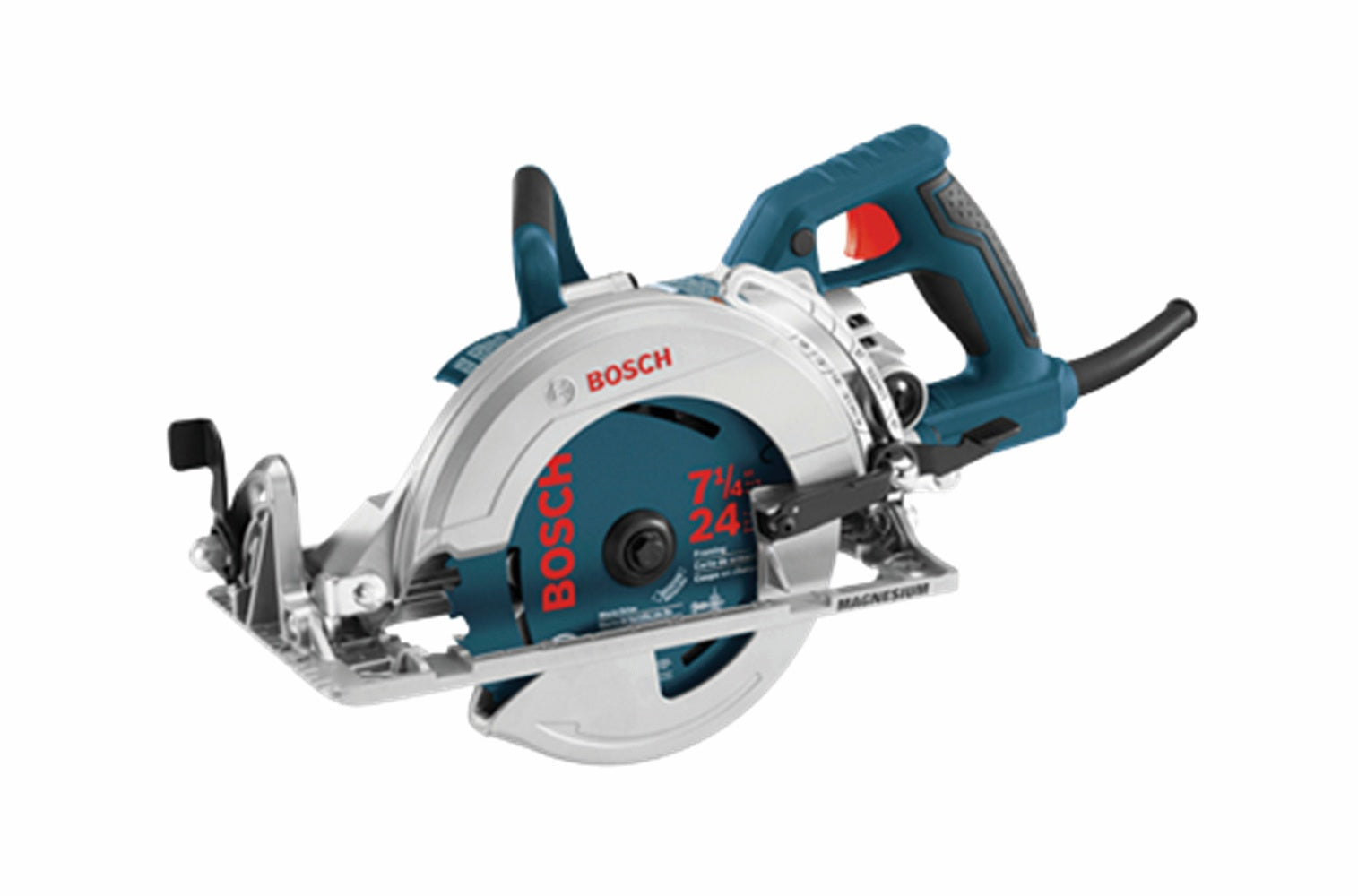 Bosch 7-1/4" Blade-Left Worm-Drive Circular Saw, 15A CSW41