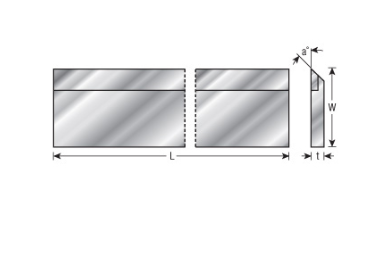 Amana Tool Carbide Tipped 20 in x 1 in x 1/8 in CTP-200