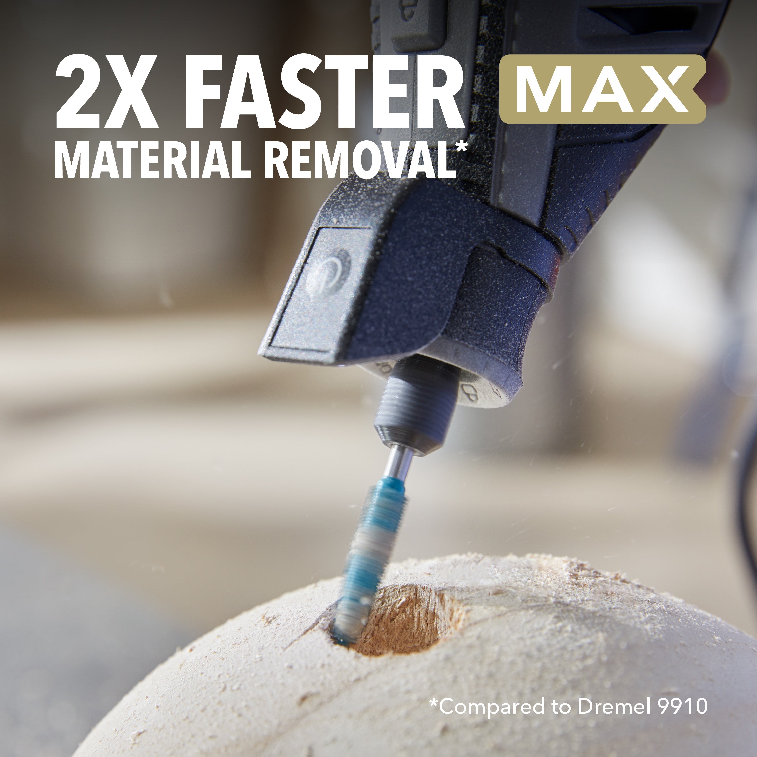 Dremel 1/4 in. Max Power Carving Bit 9952