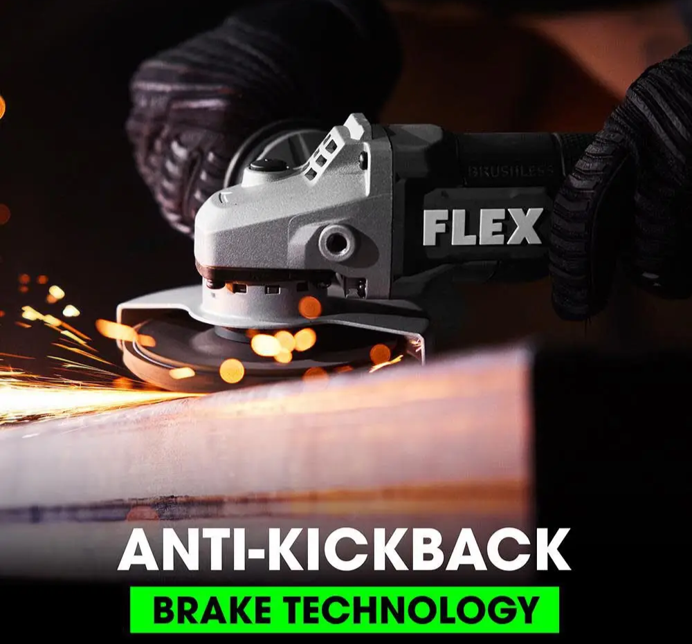 Flex Tools 5" Variable Speed Angle Grinder with Paddle Switch (Tool Only) FX3171A-Z