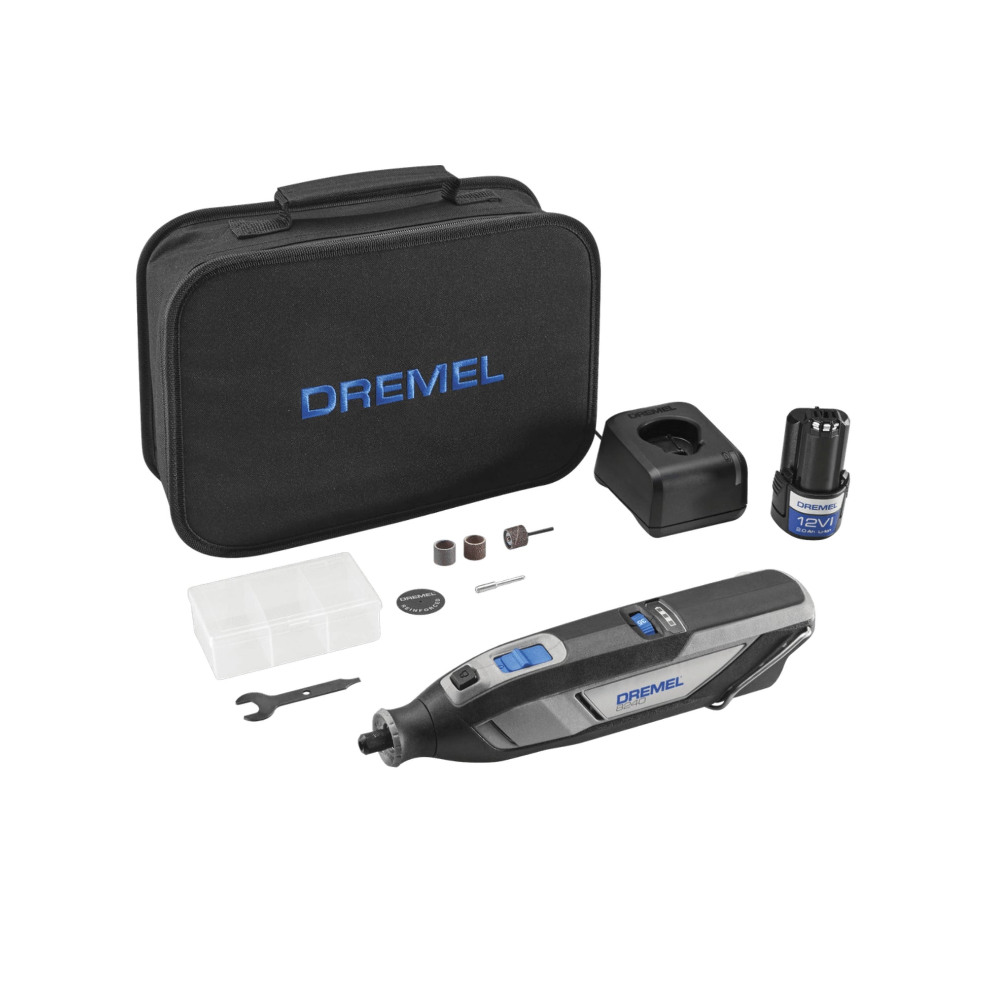 Dremel 12-Volt Cordless Rotary Tool Kit w/ 5 Accessories 8240-5