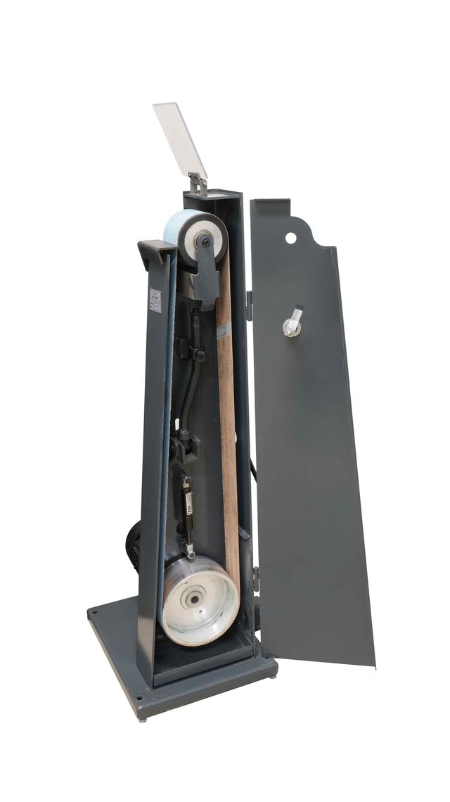 Dake Machinery SG-75 3" x 79" Standing Belt Grinder 1.5 HP 220V 1Ph 961005