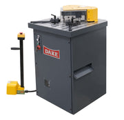 DLN-6200 24-Ton Fixed 90deg Hydraulic Sheet Metal Notcher, 4 Ga. Capacity, 220V 3Ph