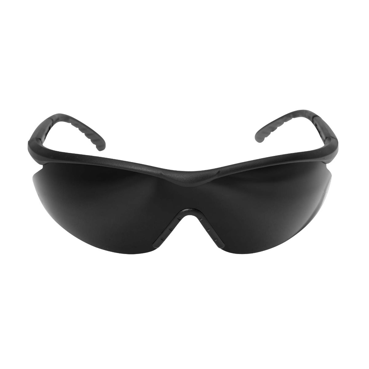 Edge Eyewear Banraj Safety Glasses, Black Frame, Smoke Lens DB116