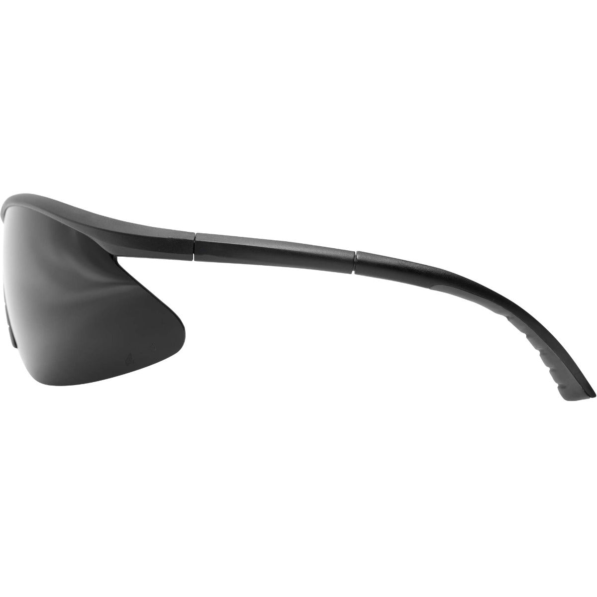 Edge Eyewear Banraj Safety Glasses, Black Frame, Smoke Lens DB116
