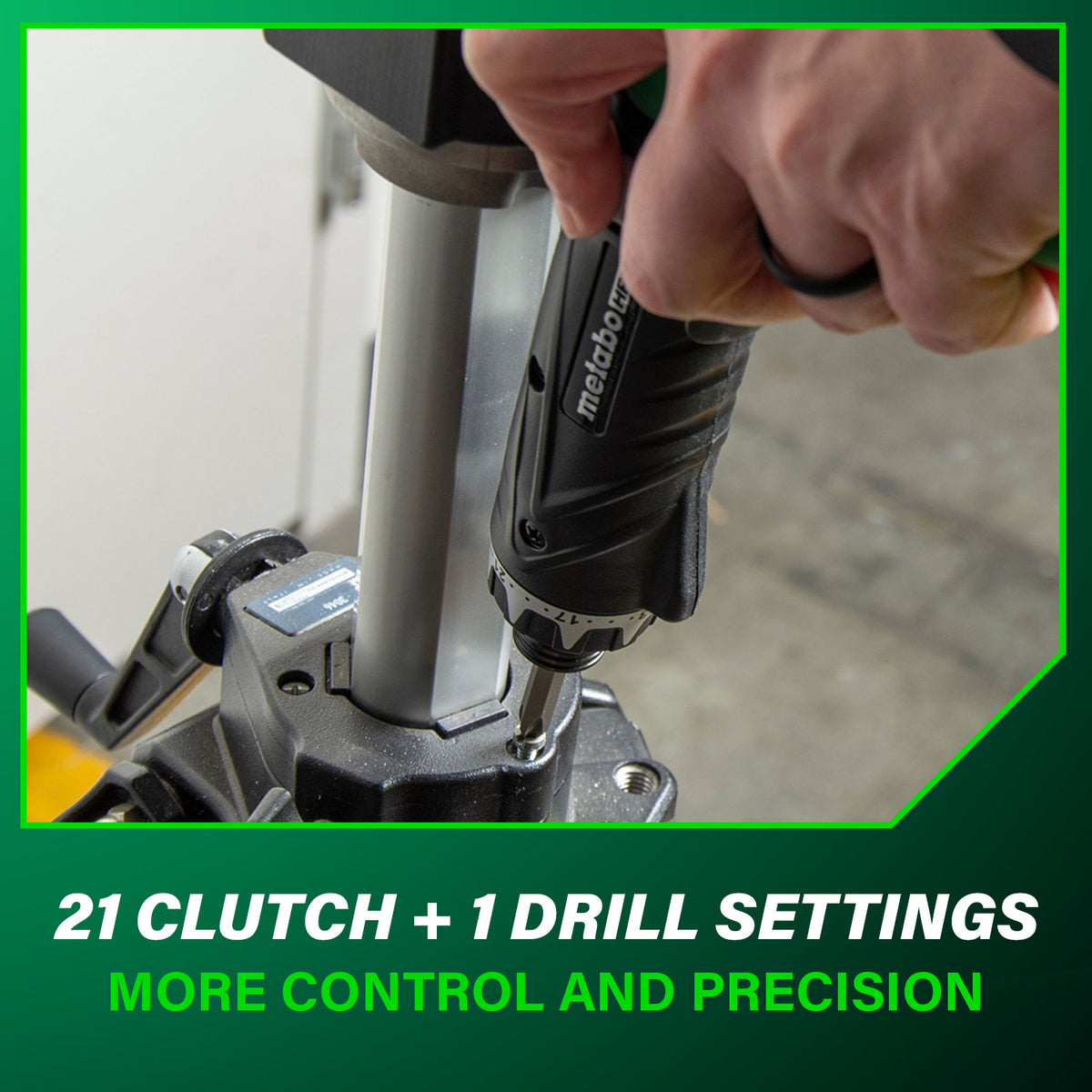 Metabo HPT 3.6V Cordless 1/4 in. Hex Screwdriver Kit with (2) 2.0 Ah Batteries DB3DL2QLY