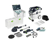 Festool 8-7/8 in. PLANEX 2 Drywall Sander Starter Set with CT 36 AC Dust Extractor, 120V 579566