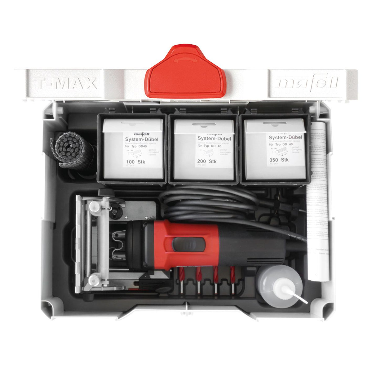 Mafell DD40P PowerMAX Duo-Dowel System, 1000W, 120V in T-MAX Case 916043
