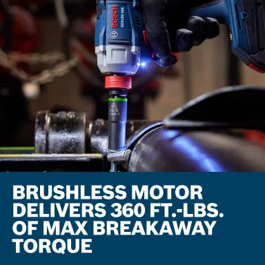 Bosch 18V Mid Torque 2-In-1 Impact Wrench/Driver Kit w/ 2 Ah Battery GDX18V-285B12