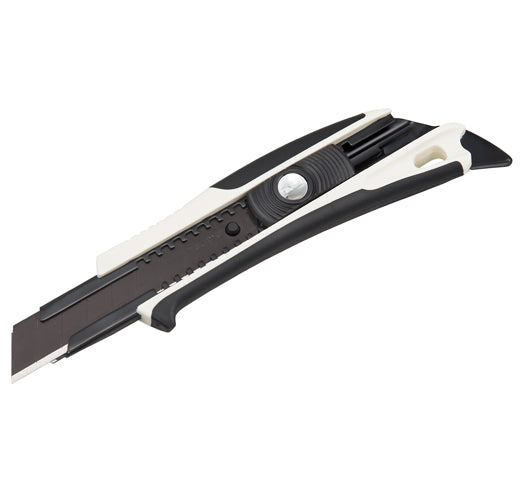 DFC560N, Tajima Premium Cutter Series 560 Cutter Knife, Super Hard Tip, Auto Blade Lock, 1x Razar Black Blade