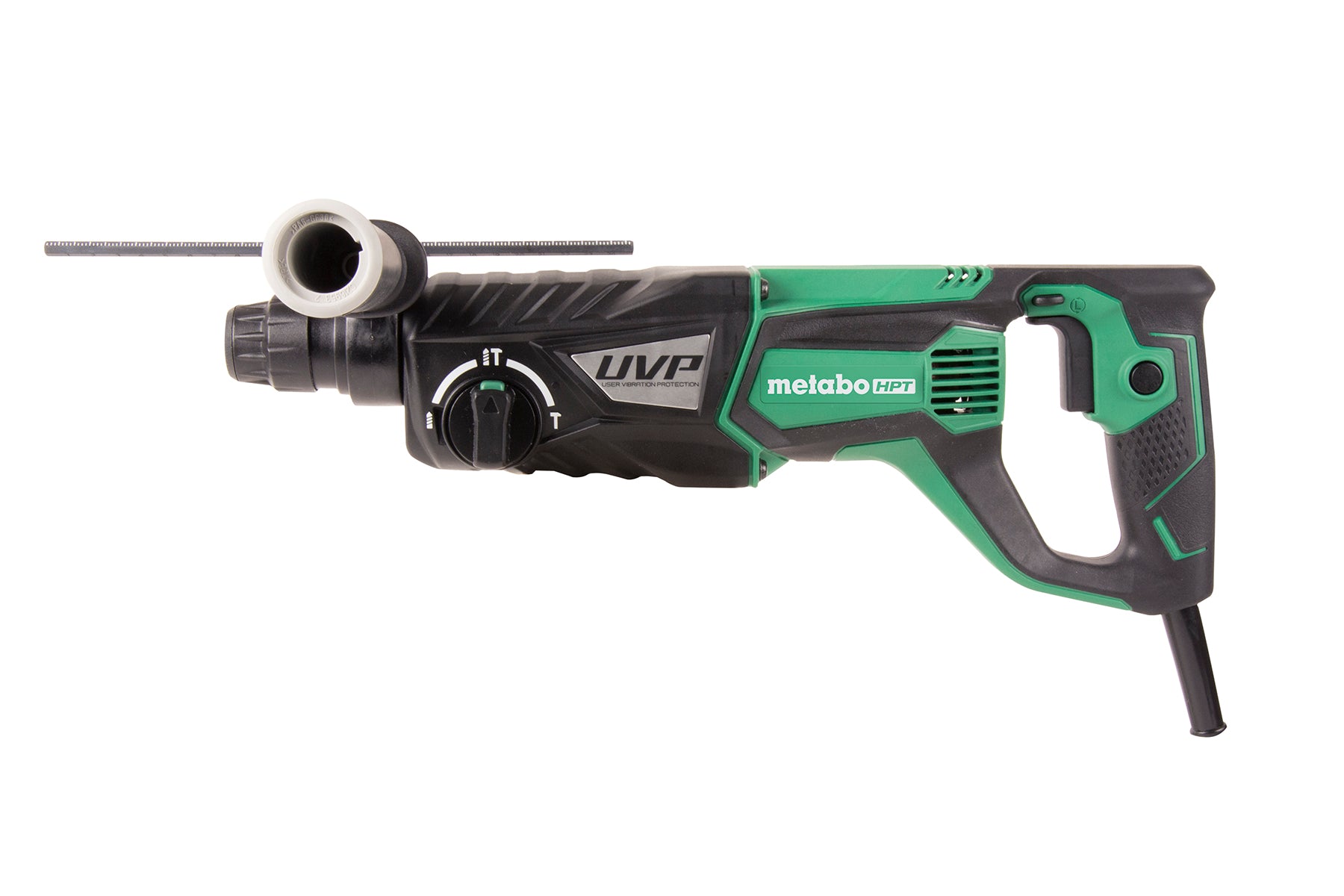 Metabo 1-1/8 in. 3-Mode D-Handle SDS Plus Rotary Hammer DH28PFYM
