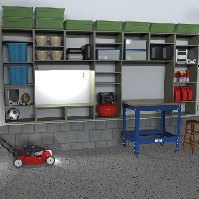 Kreg Garage Storage System - Printed Plan DIYPLAN1