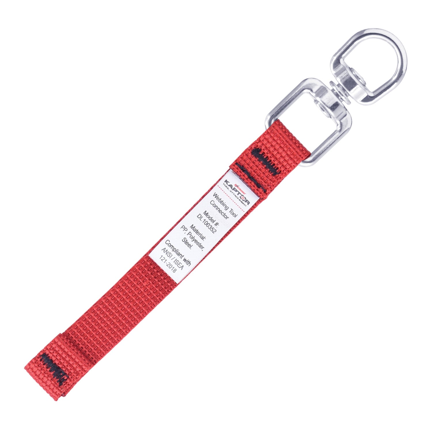 K Strong Kaptor Web Tool Tails with Swivel, 3 lbs. 6-pack M - 4.5" DL100352