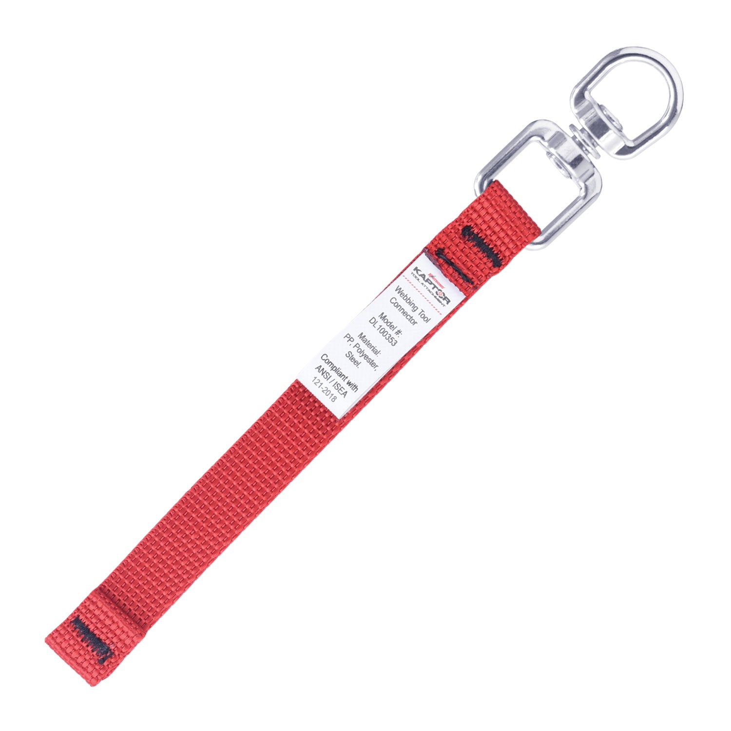 K Strong Kaptor Web Tool Tails with Swivel, 3 lbs. 6-pack L - 5.5" DL100353