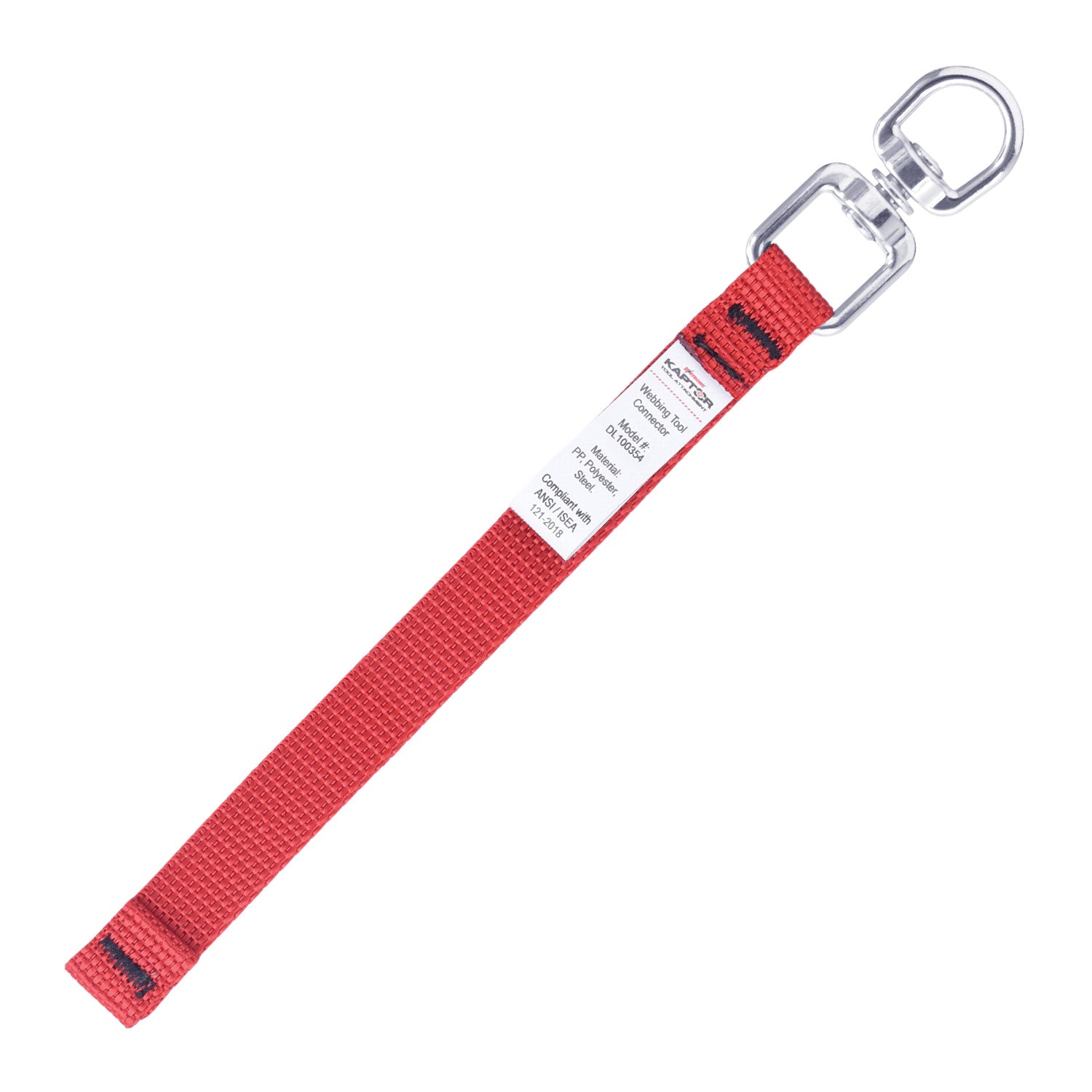 K Strong Kaptor Web Tool Tails with Swivel, 3 lbs. 6-pack XL - 6.5" DL100354