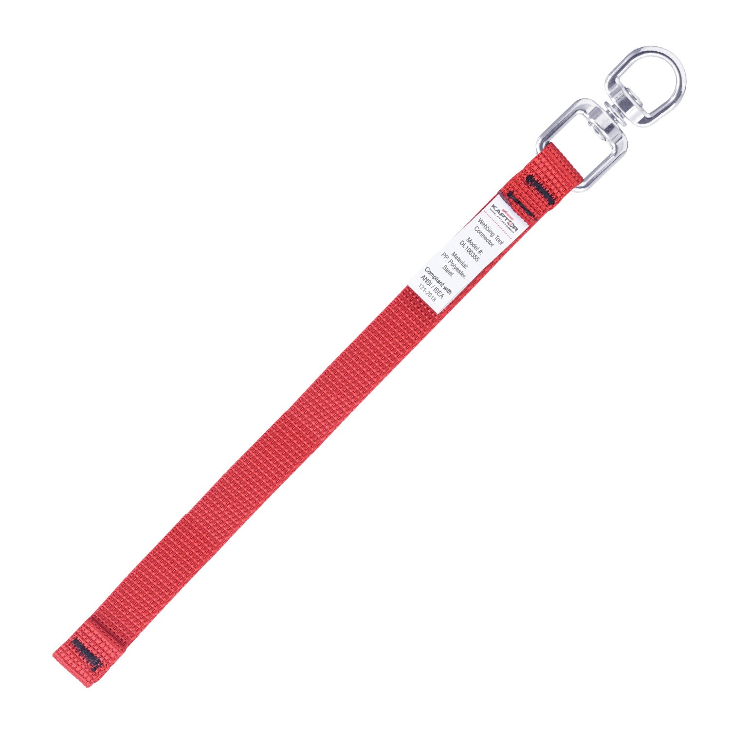 K Strong Kaptor Web Tool Tails with Swivel, 3 lbs. 6-pack 2XL - 8.5" DL100355