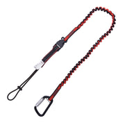 K Strong Kaptor Detachable Elasticated Single Leg Tool Lanyard w/ Screwgate Carabiner 5 lbs. DL100401