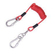 K Strong Kaptor Coiled Cable Lanyard - 2 lbs. DL100501