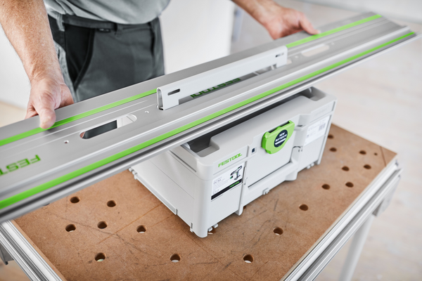 Festool 55 in. Guide Rail w/ Adhesive Pads FS 1400/2-KP 577043