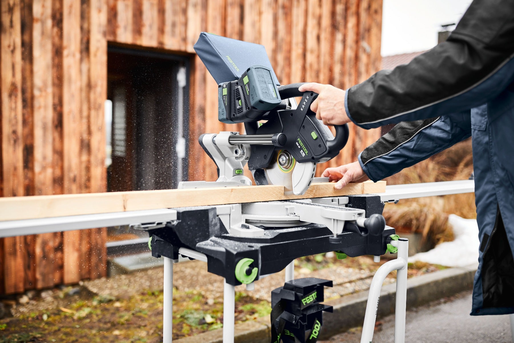 Festool KAPEX Cordless Sliding Compound Miter Saw KSC 60 EB-Basic 576848