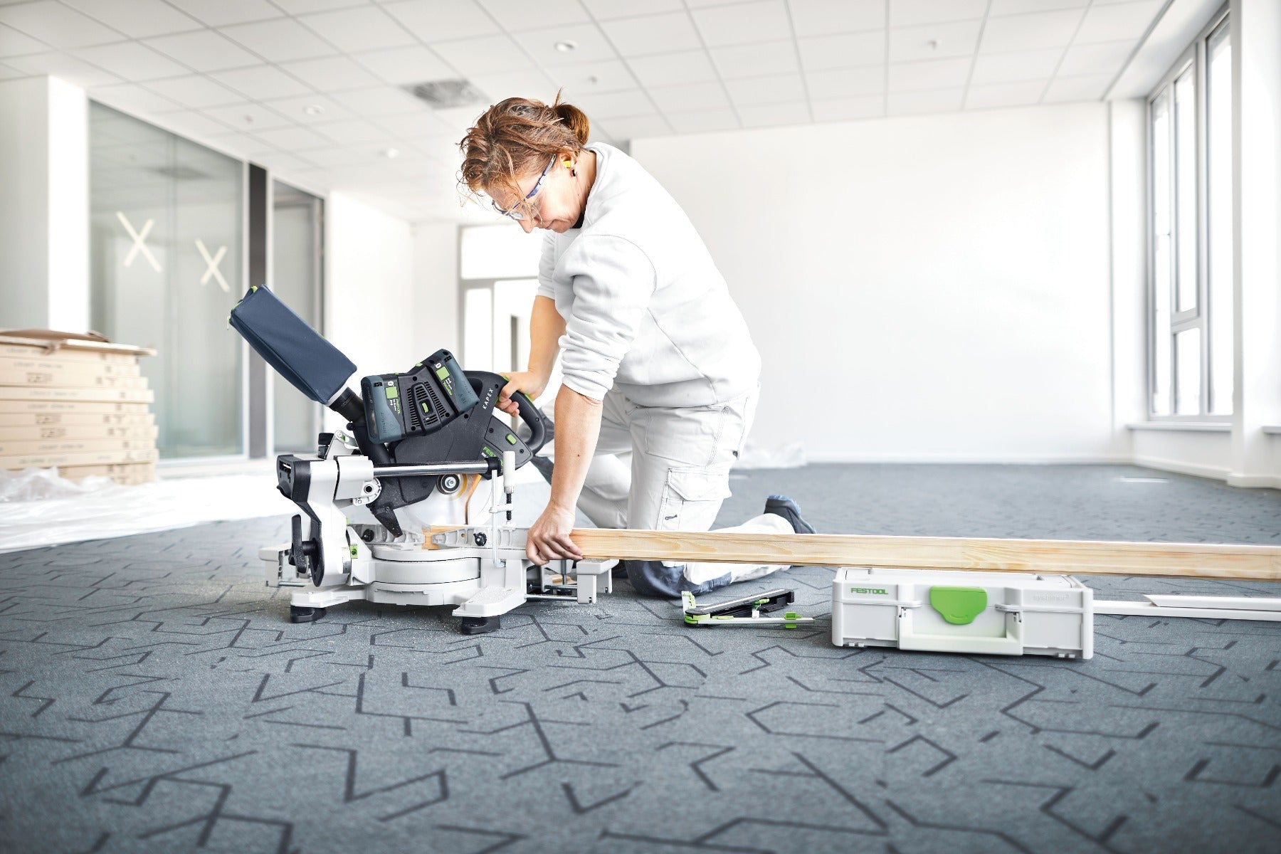 Festool KAPEX Cordless Sliding Compound Miter Saw KSC 60 EB-Basic 576848