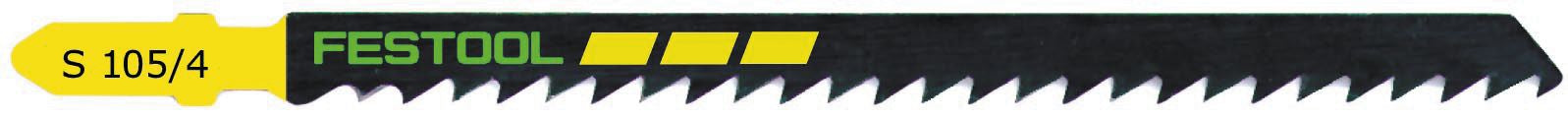 Festool Wood Basic Cut 4-1/8 in. Jigsaw Blade S 105/4, 5-Pack 204315