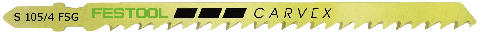 Festool Wood Universal 4-1/8 in. Jigsaw Blade S 105/4FSG, 5-Pack 204327