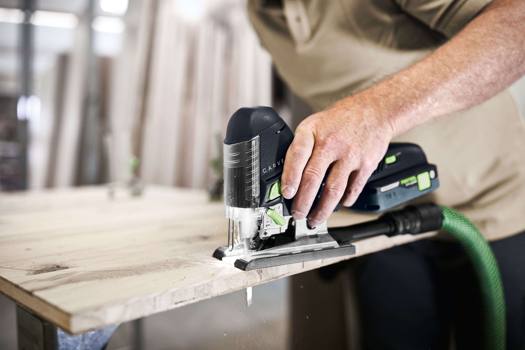 Festool CARVEX Cordless Jigsaw PSC 420 EB-Basic 576522