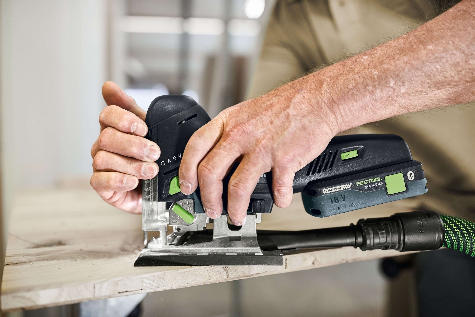 Festool CARVEX Cordless Jigsaw PSC 420 EB-Basic 576522
