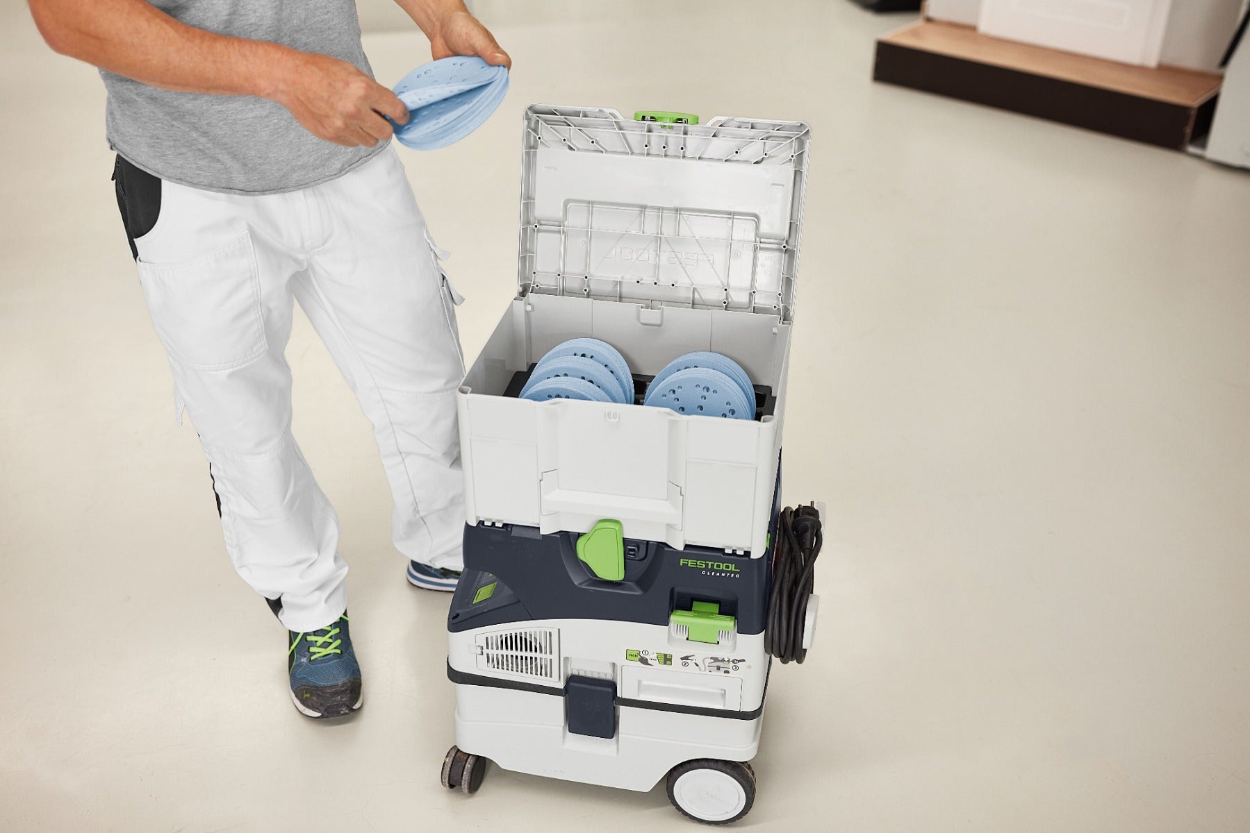 Festool Abrasives Systainer3 Granat D150 GR SYS 578192
