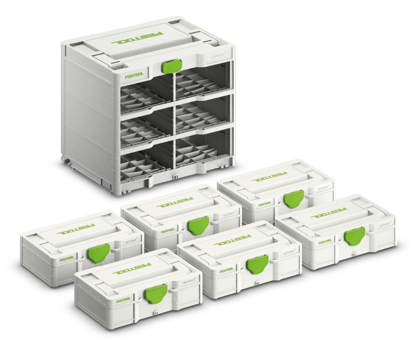 Festool Systainer3 Rack SYS3-RK/6 M 337-Set 577816