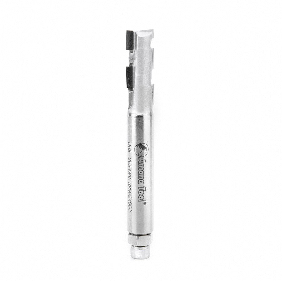 Amana Tool 1/2 in x 1-3/8CL x 1/2 in Shank PCD Up/Down DRB-208