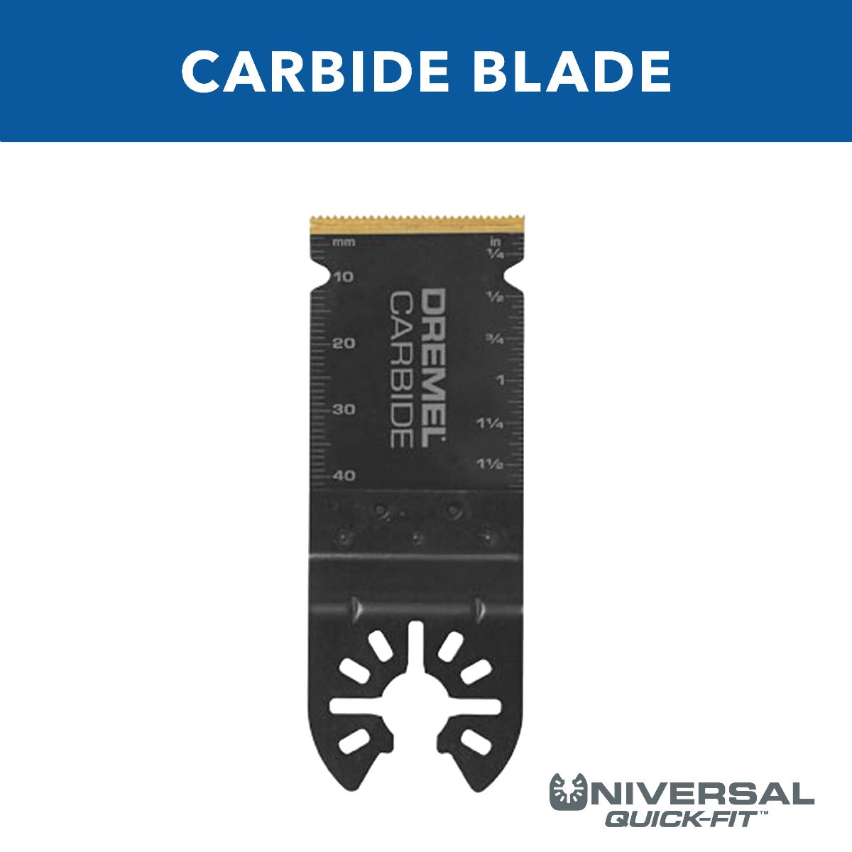 1-1/4 in. Carbide Flush Cutting Oscillating Blade