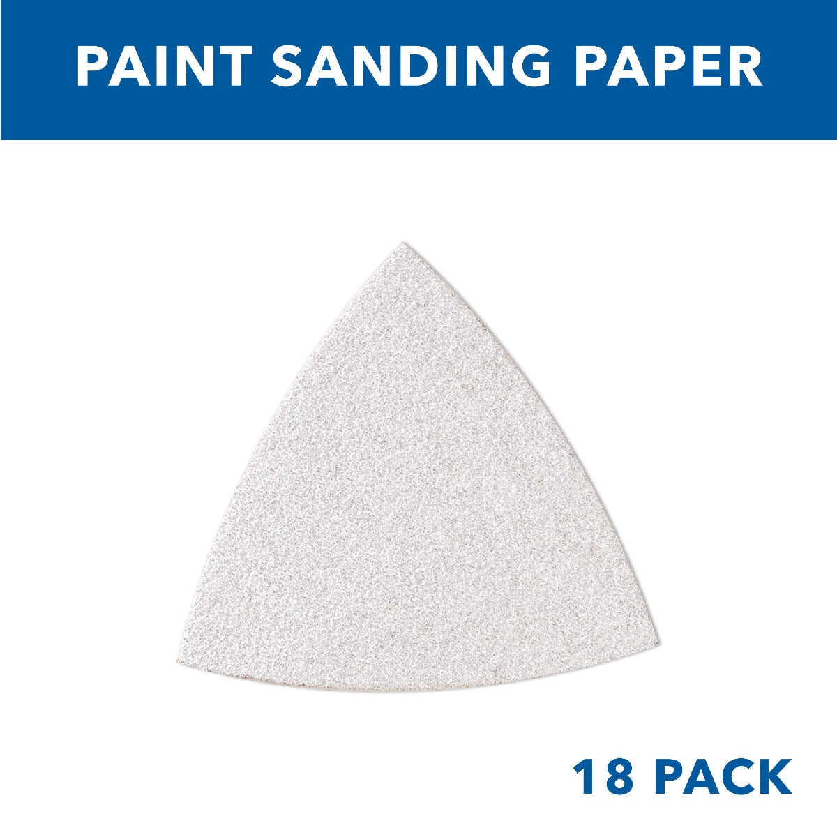 Assorted Oscillating Sandpaper for Paint, 18-Pack