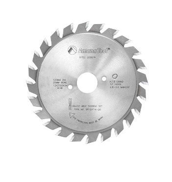 Amana Tool ADJ. Scoring 120mm/24T 20mm DT120T14-20