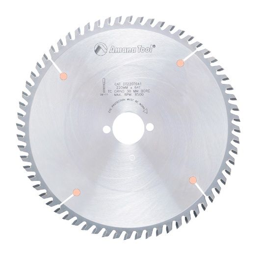 Amana Tool 220mm/64T HOLZER DITEC TCG DT220T641
