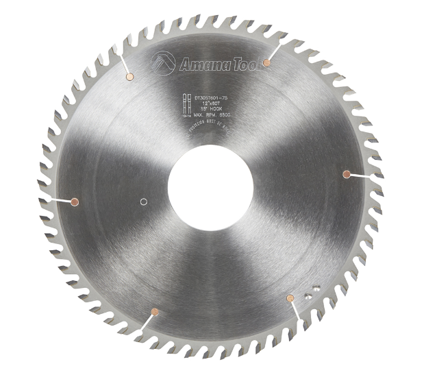 Amana Tool 305mm/60T Panel Saw 75mm Bore DT305T601-75