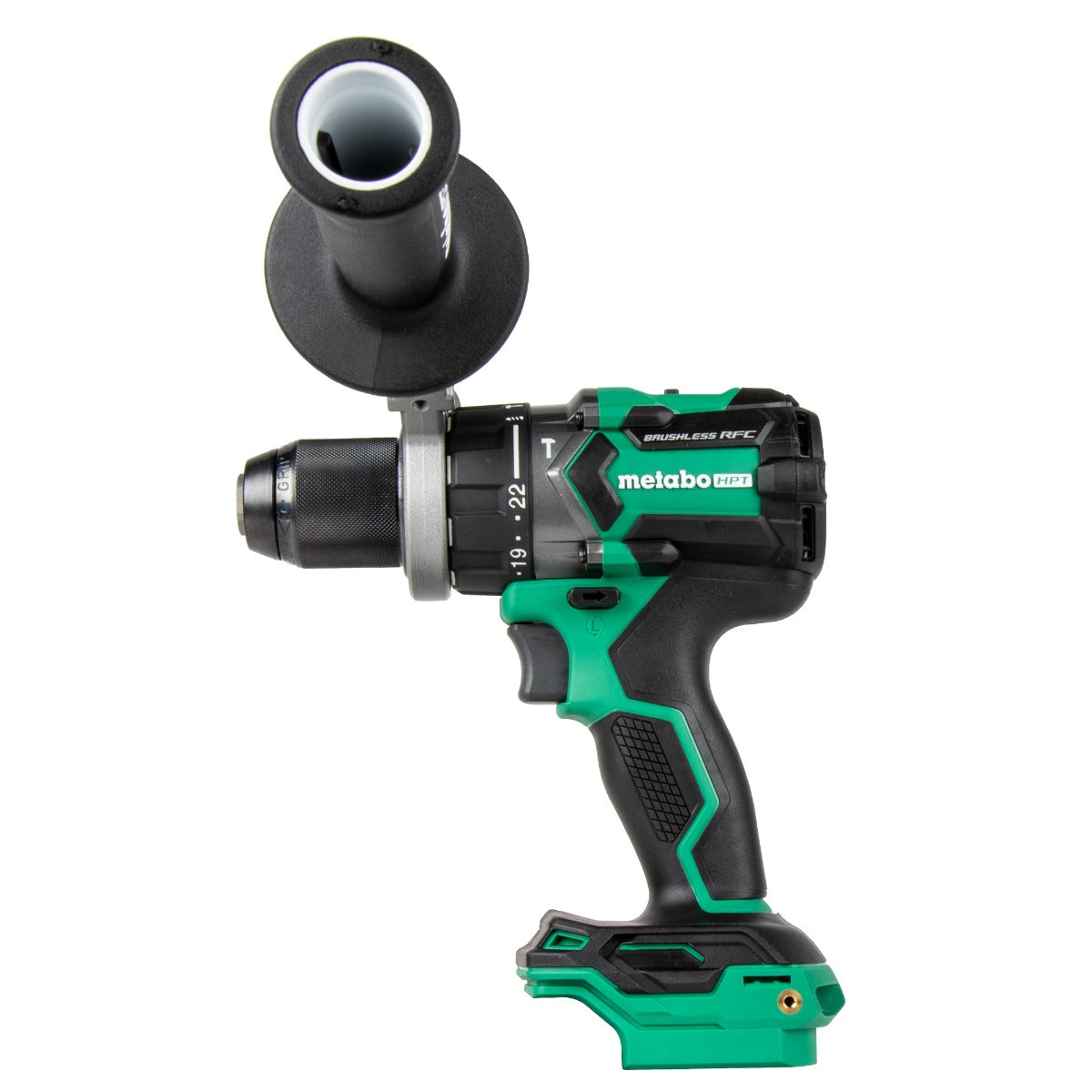 Metabo 18V Brushless High Torque 1/2 in. Hammer Drill, 1205 in-lbs (Bare Tool) DV18DCQ4M