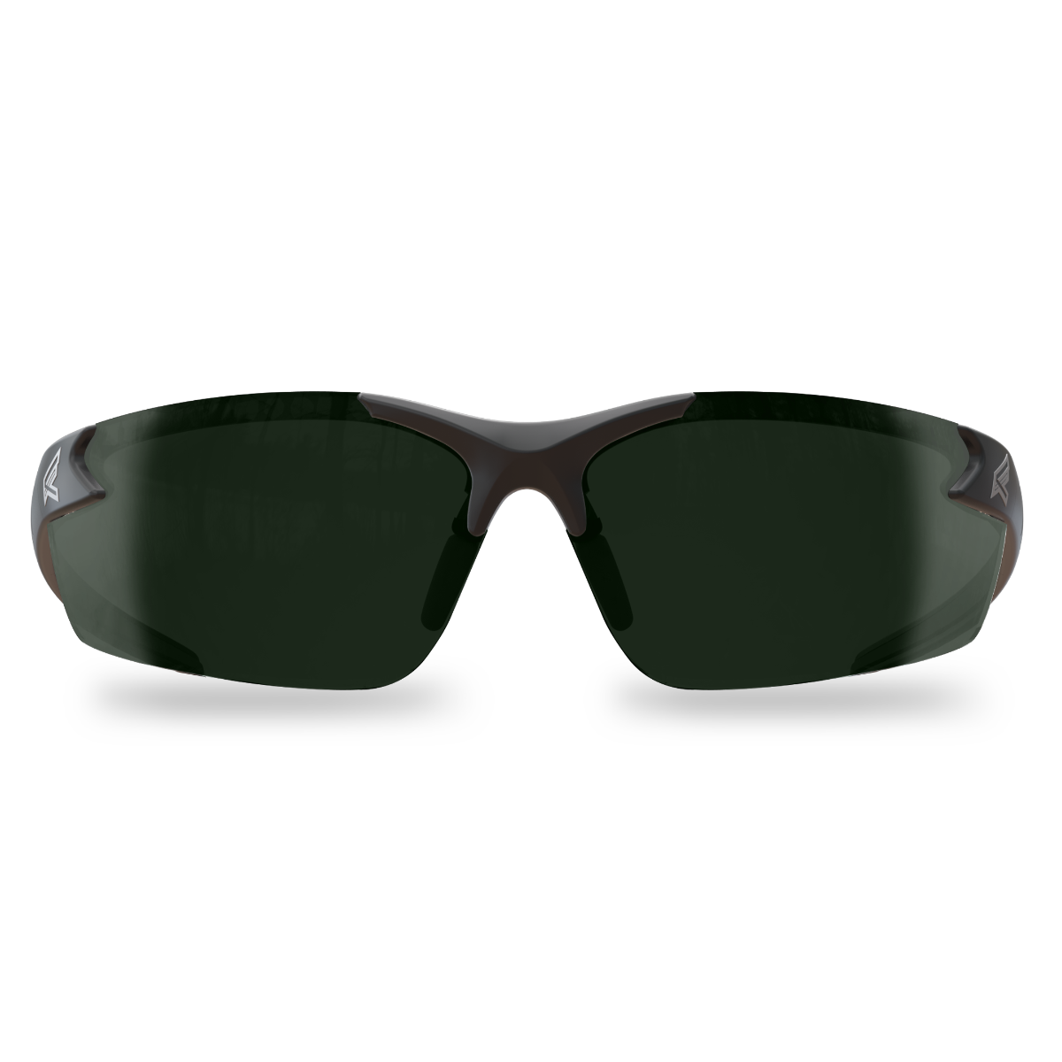 Edge Eyewear Zorge G2 Safety Glasses, Black Frame, IR 5.0 Medium Welding Lens DZ11-IR5-G2