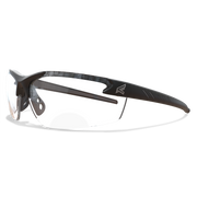 Edge Eyewear Zorge G2 Safety Glasses, Black Frame, Clear 1.5 Progressive Magnification Lens DZ111-1.5-G2